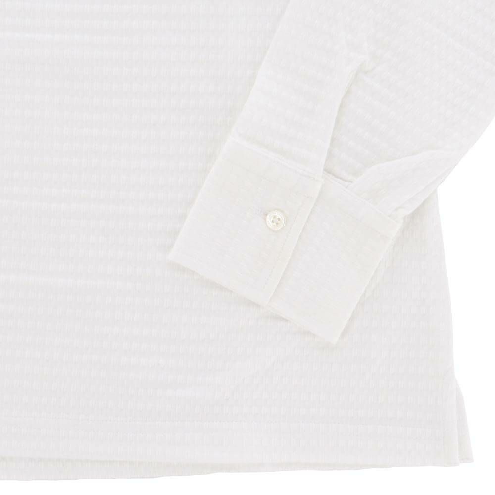 セントアンドリュース StANDREWS レディースシャツ サッカー生地 ラインストーン ストレッチ 長袖ポロシャツ 043-2261102 詳細10