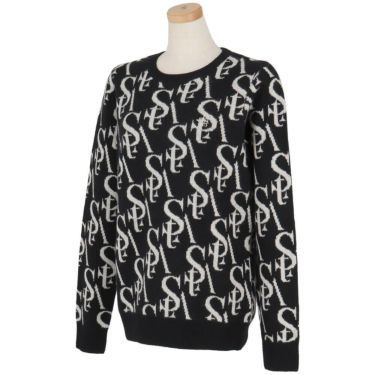 セントアンドリュース StANDREWS レディースシャツ モノグラム柄 ジャガード カシミヤ 長袖 クルーネック セーター 043-2270102 詳細3