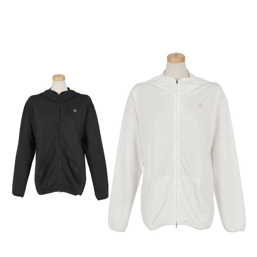 セントアンドリュース StANDREWS レディースシャツ UVカット 長袖 フルジップ フーディー 043-2962352 詳細1