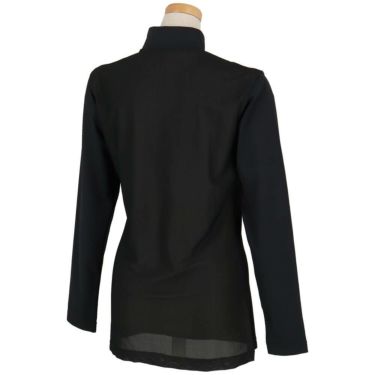 セントアンドリュース StANDREWS レディースシャツ ロゴプリント メッシュ 長袖 ハイネックシャツ 043-2966352 詳細2