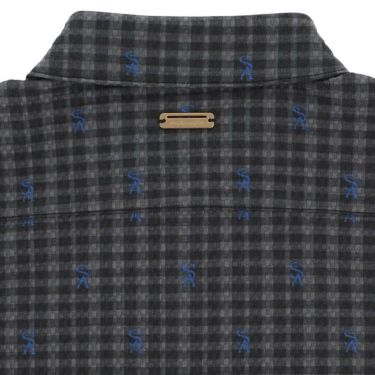 セントアンドリュース StANDREWS レディースシャツ チェック柄 ジャガード 長袖ポロシャツ 043-9261910 詳細10