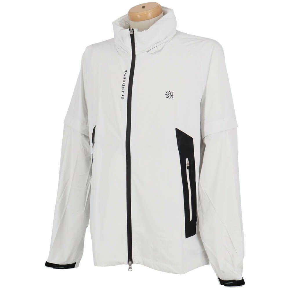 セントアンドリュース St ANDREWS　メンズ 2WAY レインブルゾン 収納袋付き 042-1988301  詳細10