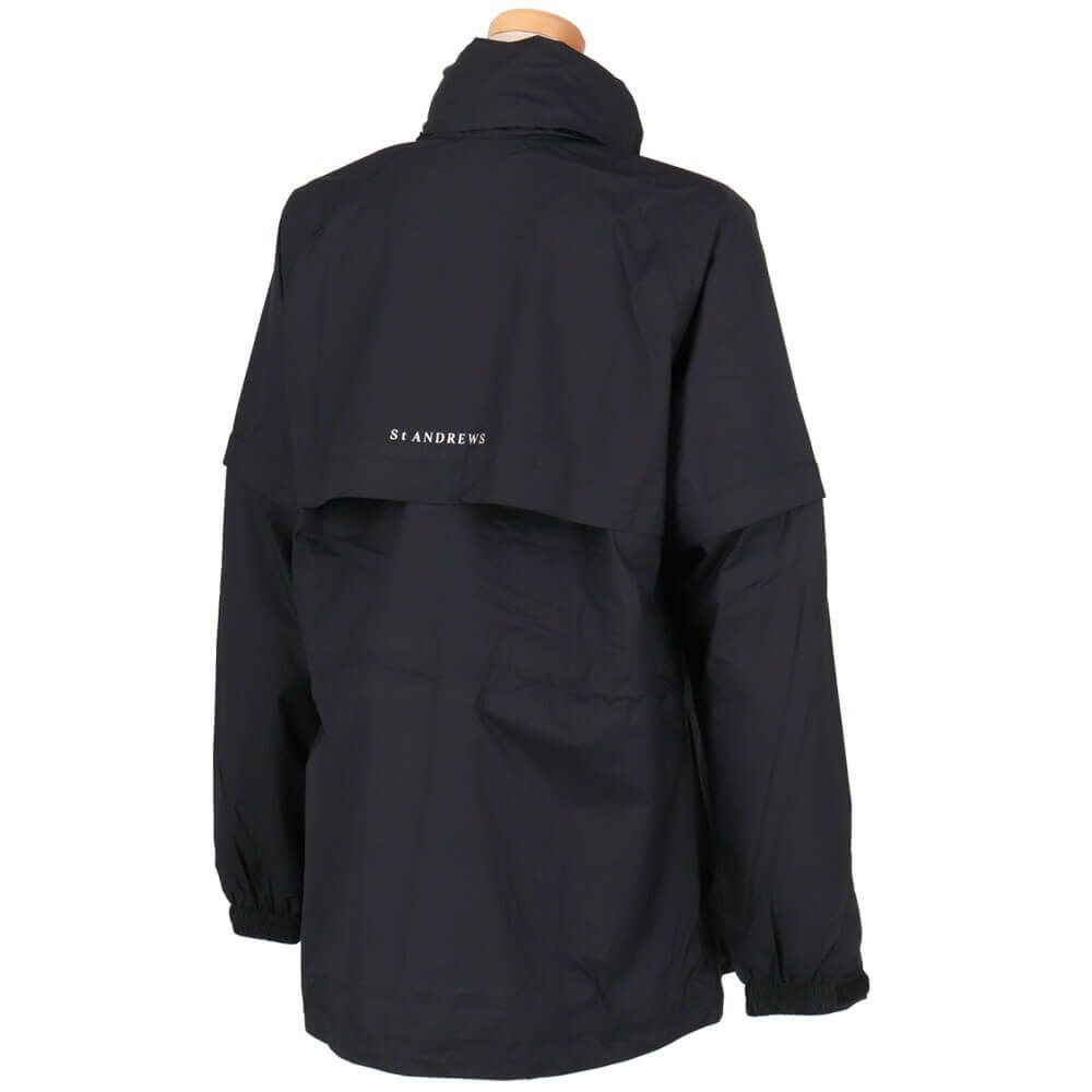 セントアンドリュース St ANDREWS　レディース 2WAY レインブルゾン  収納袋付き 042-1988302  詳細3