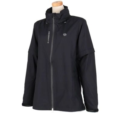 セントアンドリュース St ANDREWS　レディース 2WAY レインブルゾン  収納袋付き 042-1988302  詳細4