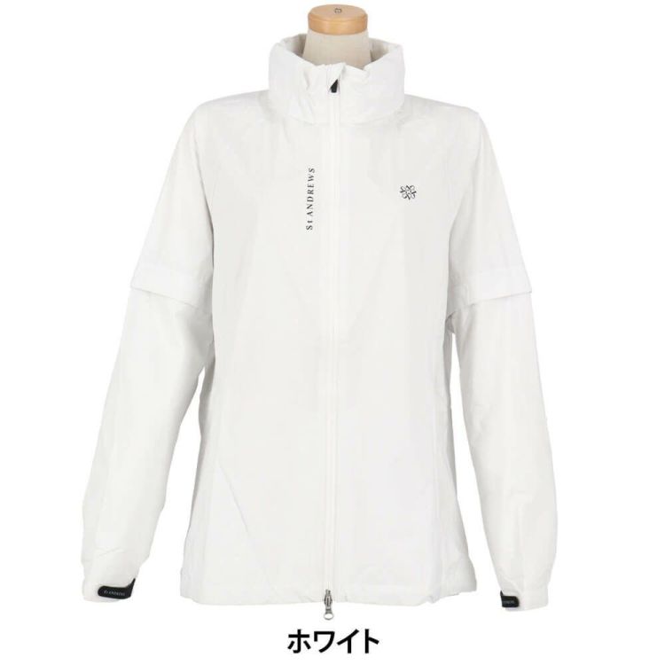 セントアンドリュース St ANDREWS レディース 2WAY レインブルゾン