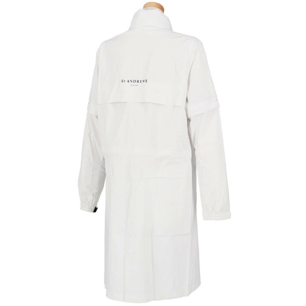 セントアンドリュース St ANDREWS　レディース レッグカバー付き 2WAY レインワンピース 収納袋 042-2988300  詳細9