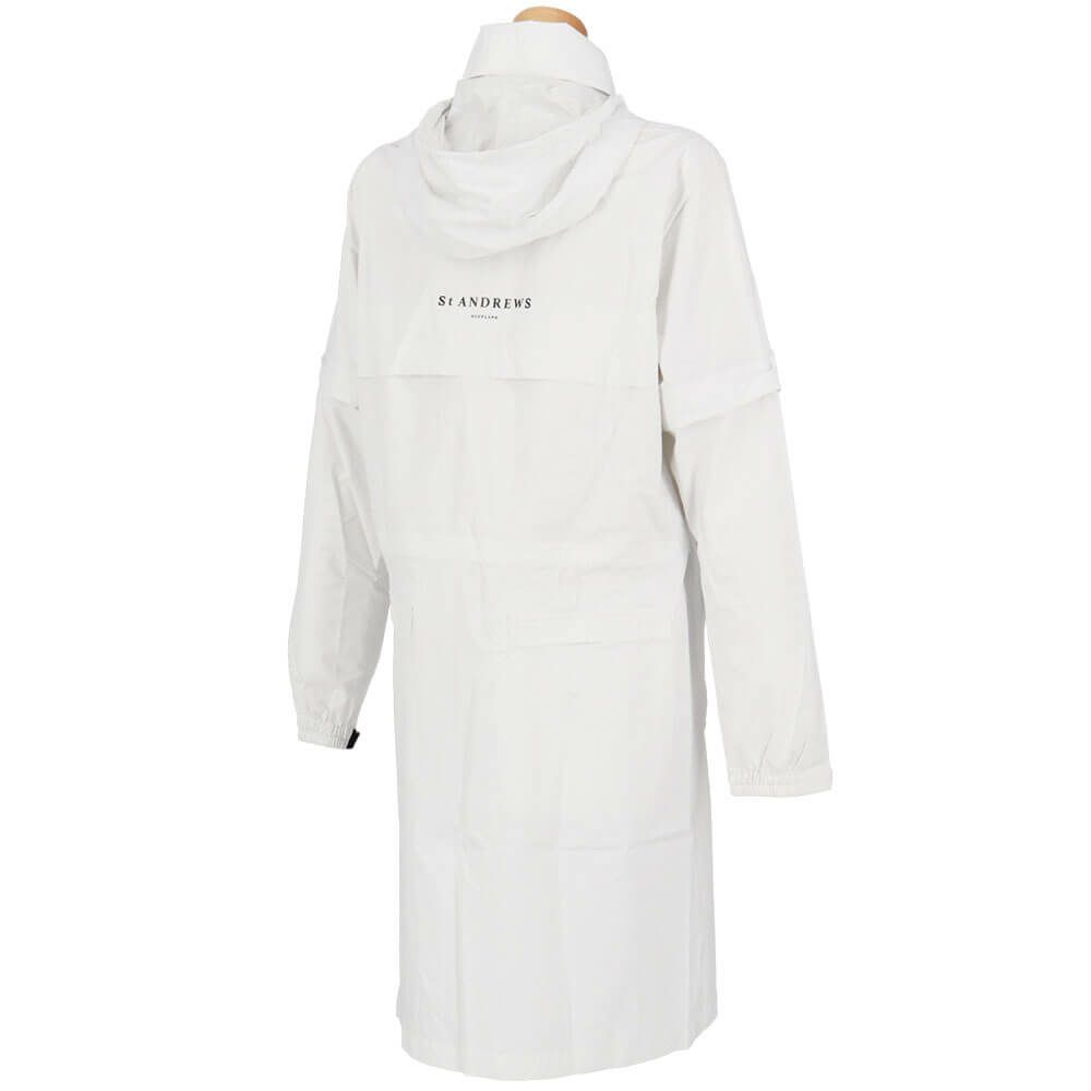セントアンドリュース St ANDREWS　レディース レッグカバー付き 2WAY レインワンピース 収納袋 042-2988300  詳細10