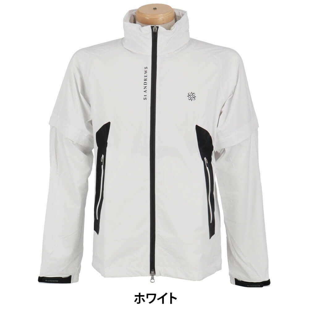 セントアンドリュース St ANDREWS　メンズ 2WAY レインブルゾン 収納袋付き 042-2988301  詳細2