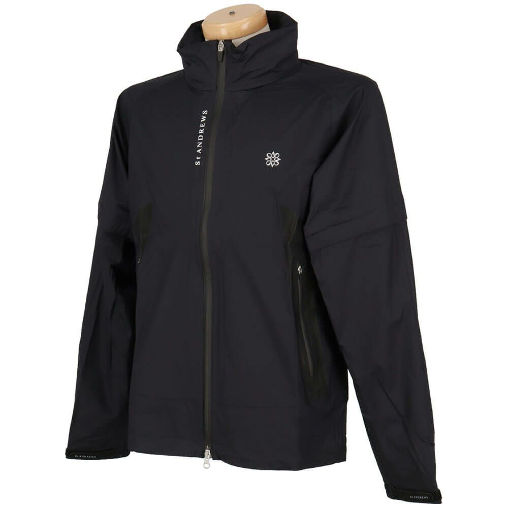 セントアンドリュース St ANDREWS　メンズ 2WAY レインブルゾン 収納袋付き 042-2988301  詳細10