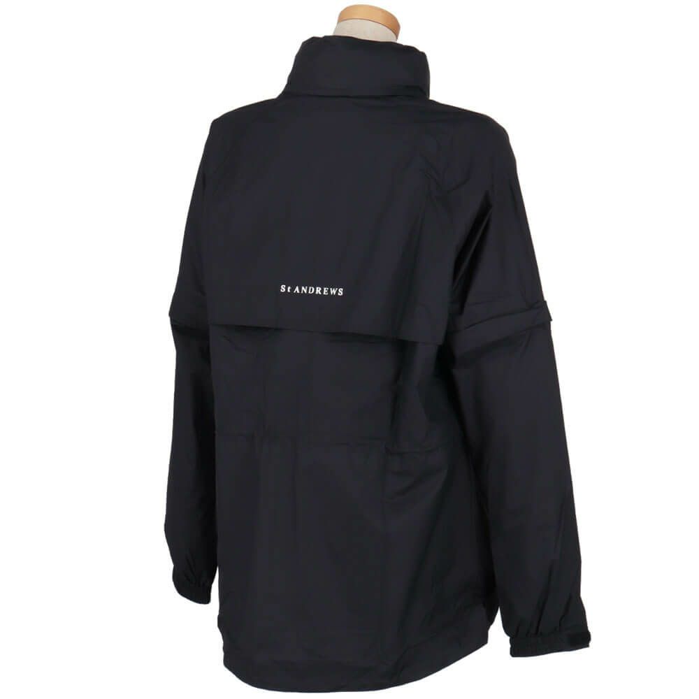 セントアンドリュース St ANDREWS　レディース 2WAY レインブルゾン 収納袋付き 042-2988302  詳細3