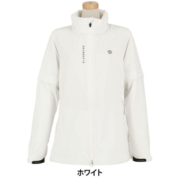 セントアンドリュース St ANDREWS レディース 2WAY レインブルゾン