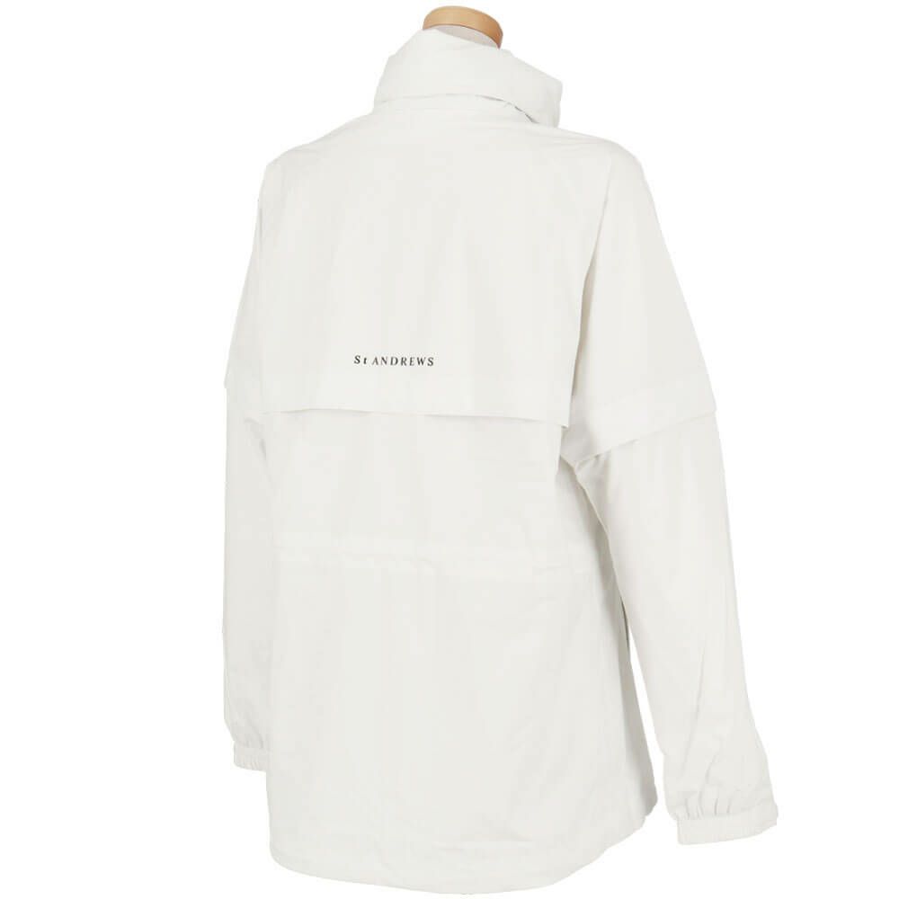 セントアンドリュース St ANDREWS　レディース 2WAY レインブルゾン 収納袋付き 042-2988302  詳細14