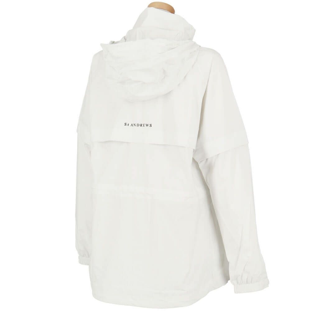 セントアンドリュース St ANDREWS　レディース 2WAY レインブルゾン 収納袋付き 042-2988302  詳細15