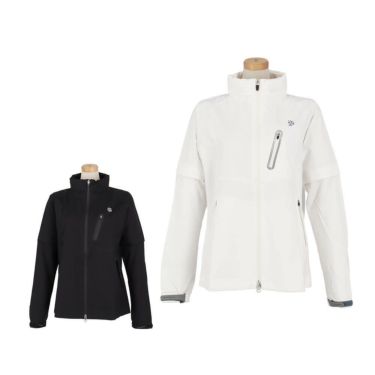 セントアンドリュース St ANDREWS　レディース 2WAY レインブルゾン 収納袋付き  042-9988602