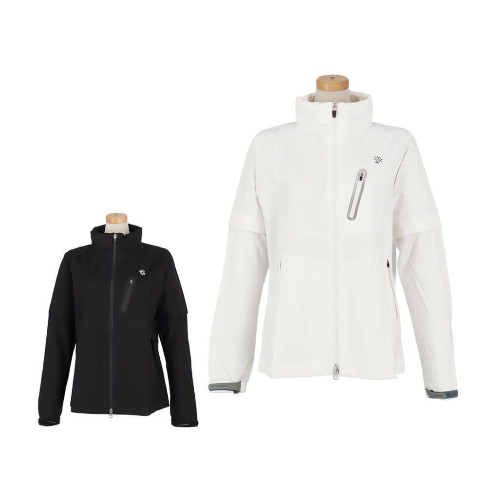 セントアンドリュース St ANDREWS　レディース 2WAY レインブルゾン 収納袋付き  042-9988602 詳細1