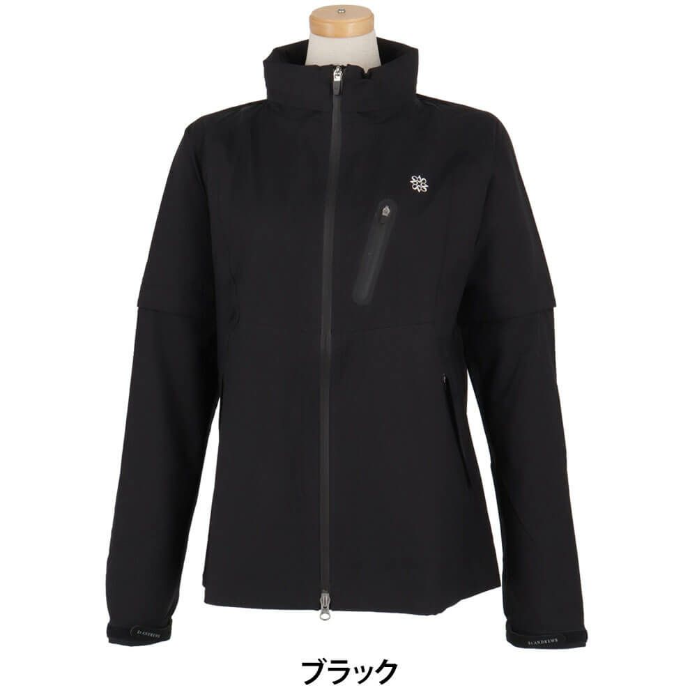 セントアンドリュース St ANDREWS　レディース 2WAY レインブルゾン 収納袋付き  042-9988602  詳細2