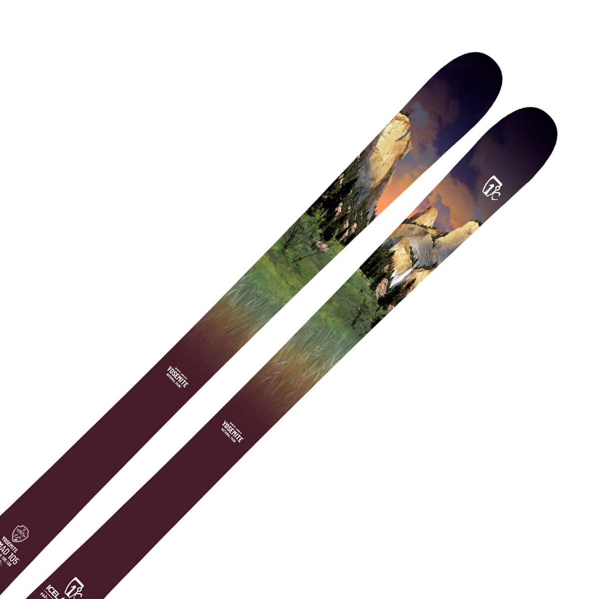 アイスランティック ICELANTIC　YOSEMITE NOMAD 105 ノマド 105 Limited Collection　スキー板 単品  詳細3