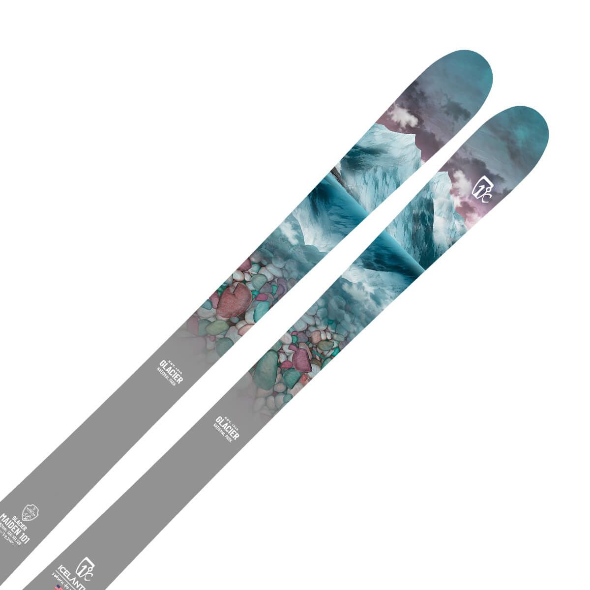 アイスランティック ICELANTIC　GLACIER MAIDEN 101 メイデン 101 Limited Collection　スキー板 単品  詳細3