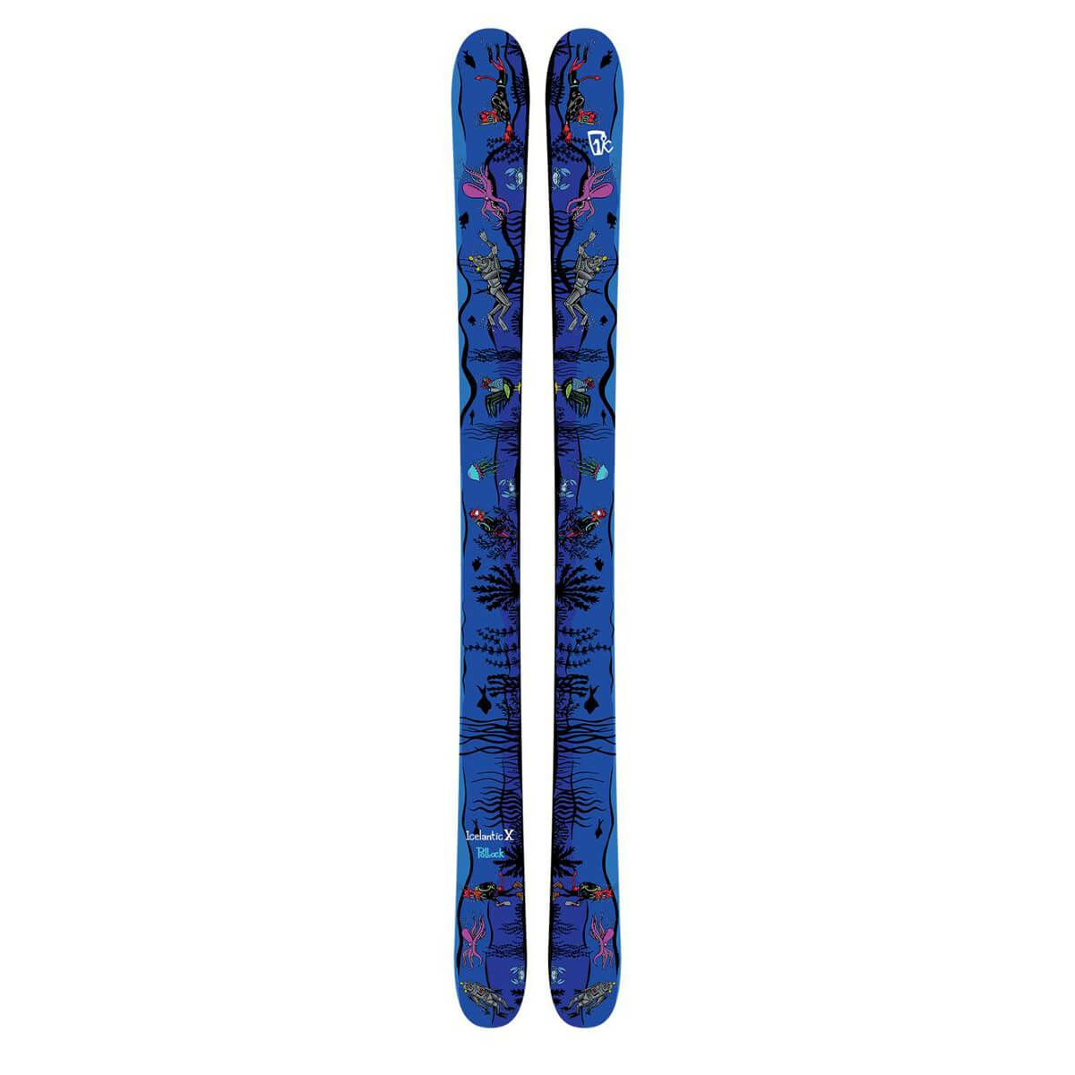 アイスランティック ICELANTIC　Icelantic X Pollock Nomad 105 ノマド 105 Limited Collection　スキー板 単品  詳細2