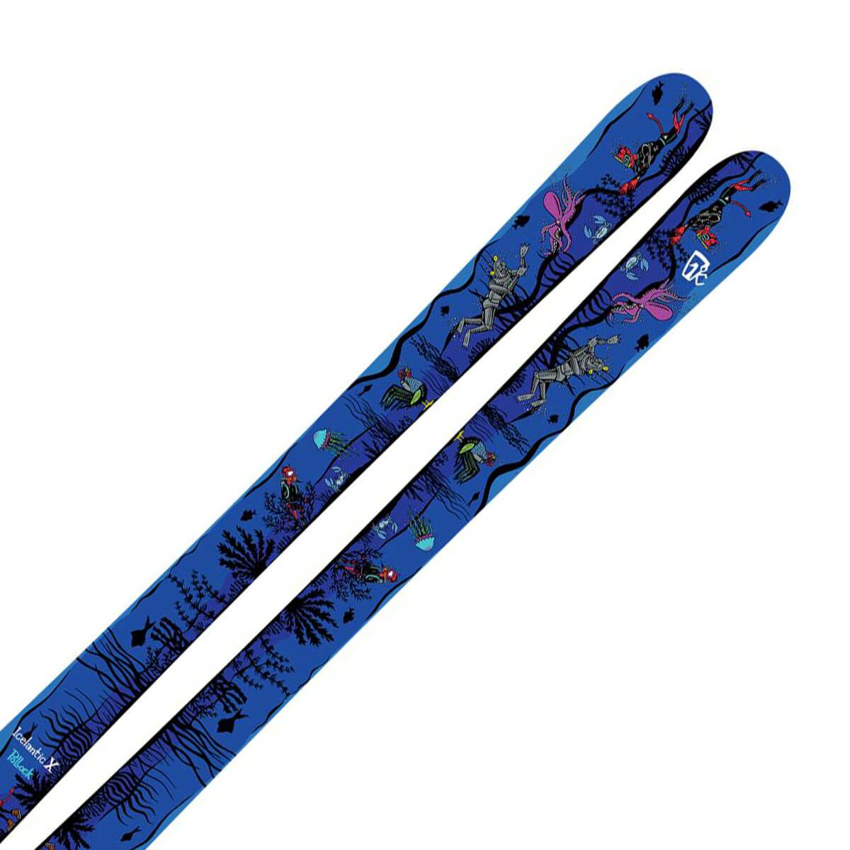 アイスランティック ICELANTIC　Icelantic X Pollock Nomad 105 ノマド 105 Limited Collection　スキー板 単品  詳細3