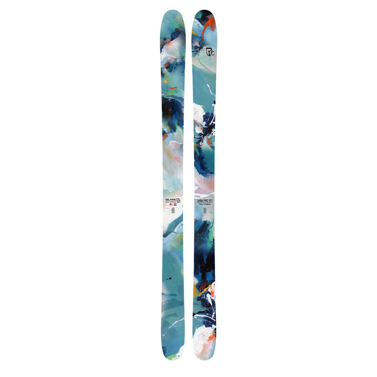 アイスランティック ICELANTIC　SABA PRO 107 サバプロ 107　スキー板 単品 2024-2025 詳細2