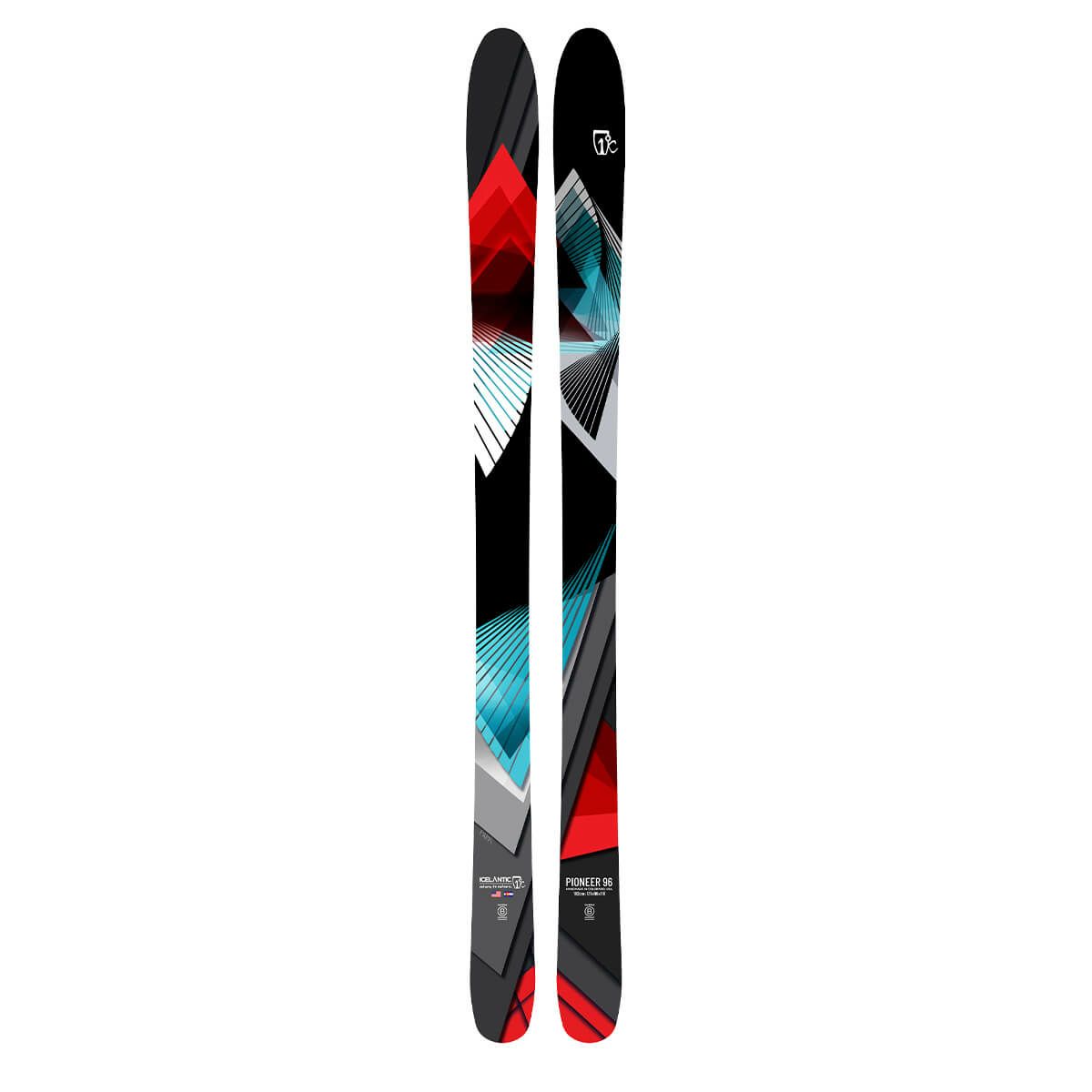 アイスランティック ICELANTIC　PIONEER 96 パイオニア 96　スキー板 単品 2025-2026 詳細2