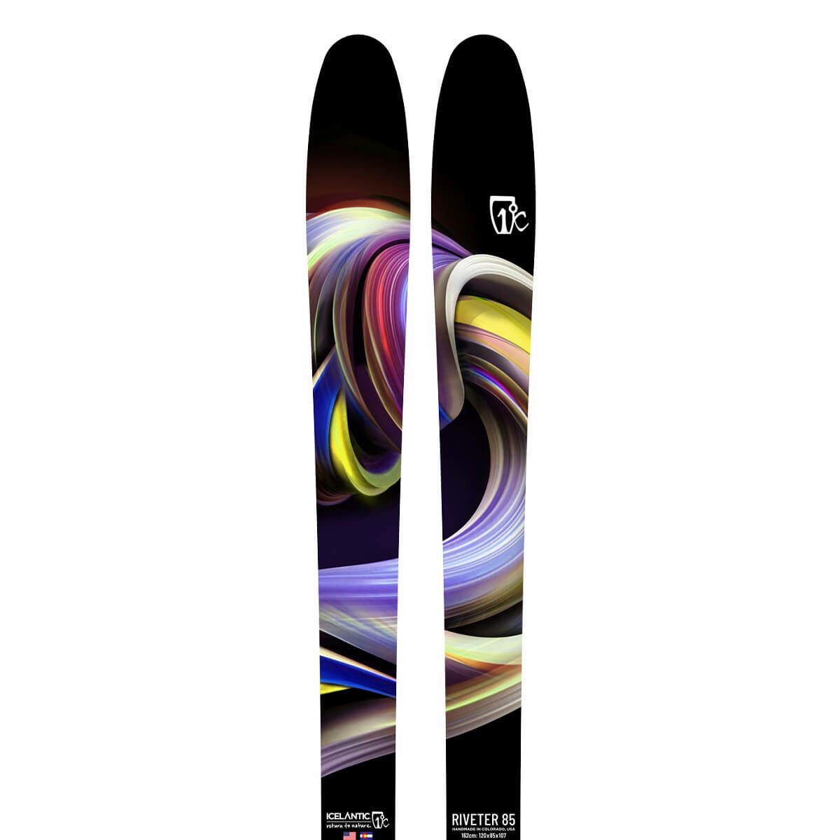 アイスランティック ICELANTIC　RIVETER 85 リベータ― 85　スキー板 単品 2025-2026