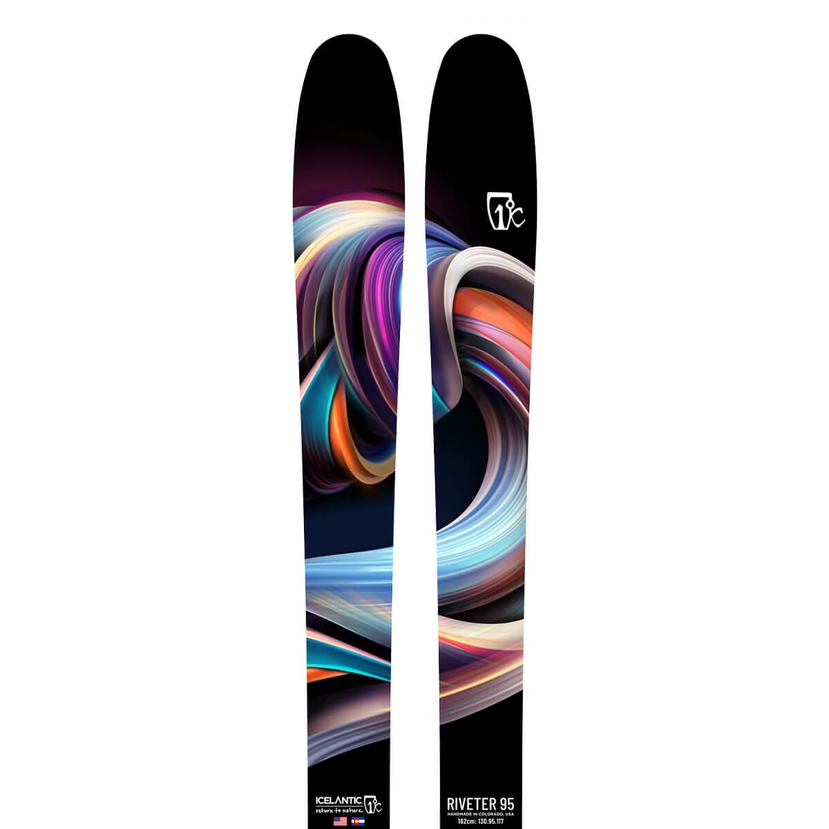 アイスランティック ICELANTIC　RIVETER 95 リベータ― 95　スキー板 単品 2025-2026