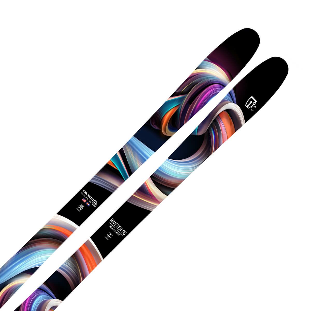 アイスランティック ICELANTIC　RIVETER 95 リベータ― 95　スキー板 単品 2025-2026 詳細3