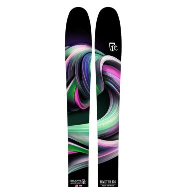 アイスランティック ICELANTIC　RIVETER 104 リベータ― 104　スキー板 単品 2025-2026