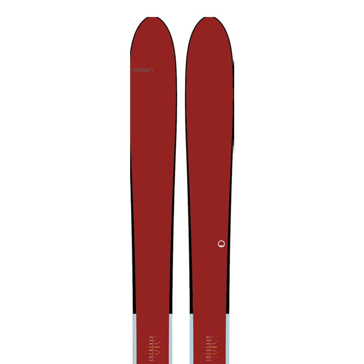 シーズン SEASON　Forma フォーマ Red　スキー板 単品 2025-2026