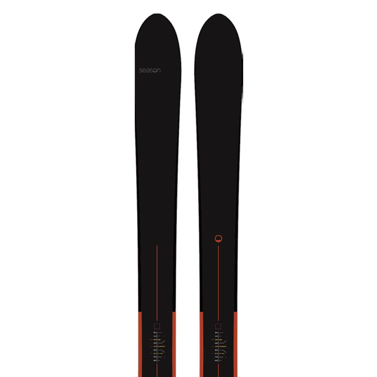 シーズン SEASON　Nexus ネクサス Black　スキー板 単品 2025-2026