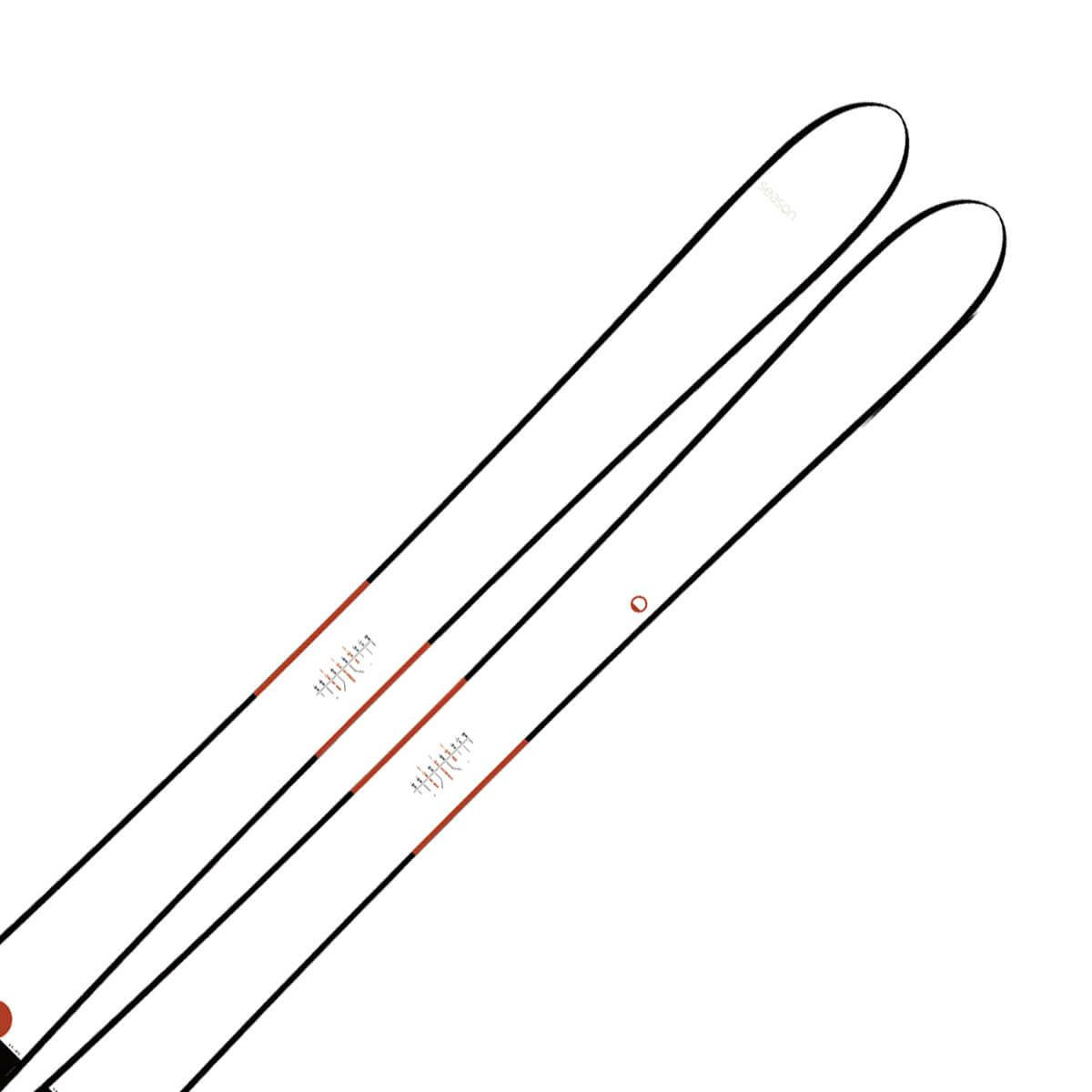 シーズン SEASON　Lolo ロロ White　スキー板 単品 2025-2026 詳細3