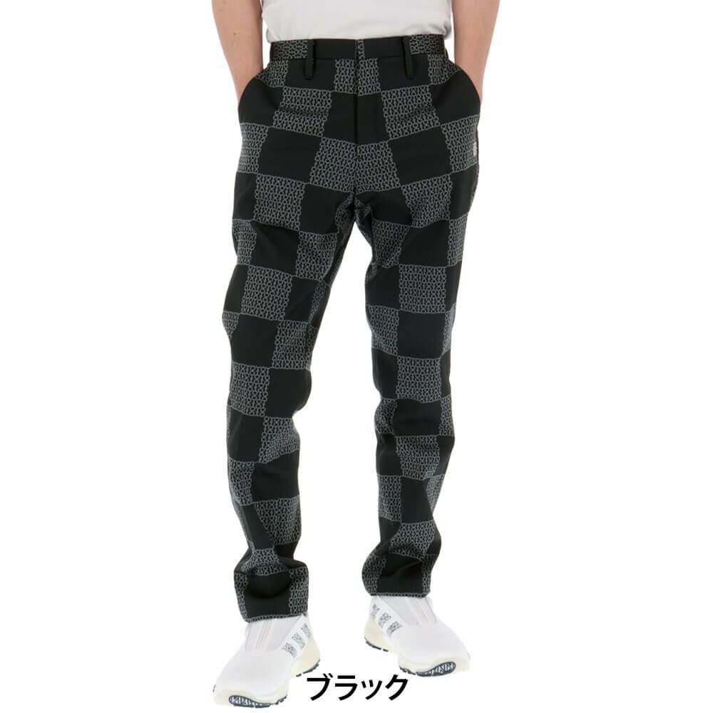 セントアンドリュース St ANDREWS　メンズ ホースビット柄 ストレッチ ロングパンツ 042-1231003 詳細2