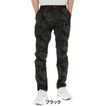 セントアンドリュース St ANDREWS　メンズ リンクスグリーン ジャガード ロングパンツ 042-2231003 詳細2