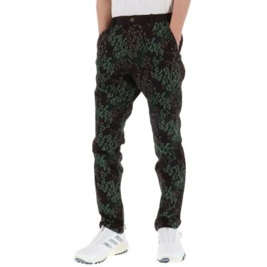 セントアンドリュース St ANDREWS　メンズ リンクスグリーン ジャガード ロングパンツ 042-2231003 詳細4