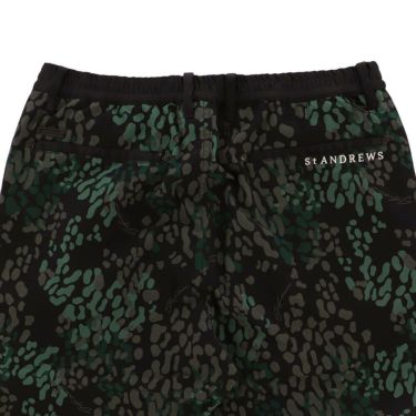 セントアンドリュース St ANDREWS　メンズ リンクスグリーン ジャガード ロングパンツ 042-2231003 詳細6