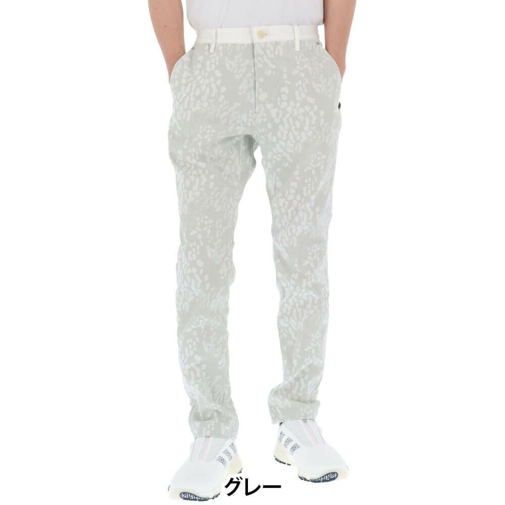 セントアンドリュース St ANDREWS　メンズ リンクスグリーン ジャガード ロングパンツ 042-2231003 詳細8