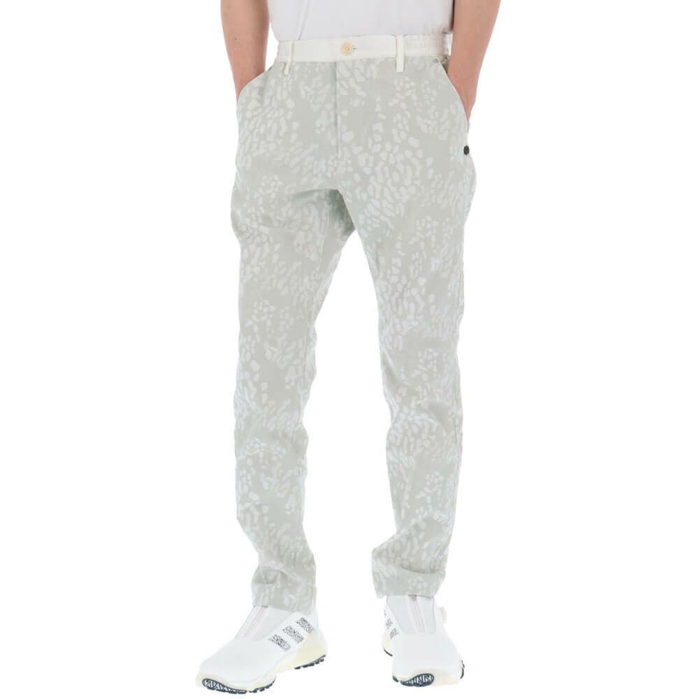 セントアンドリュース St ANDREWS　メンズ リンクスグリーン ジャガード ロングパンツ 042-2231003 詳細10