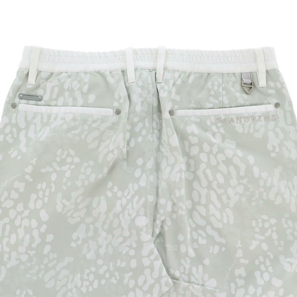 セントアンドリュース St ANDREWS　メンズ リンクスグリーン ジャガード ロングパンツ 042-2231003 詳細12