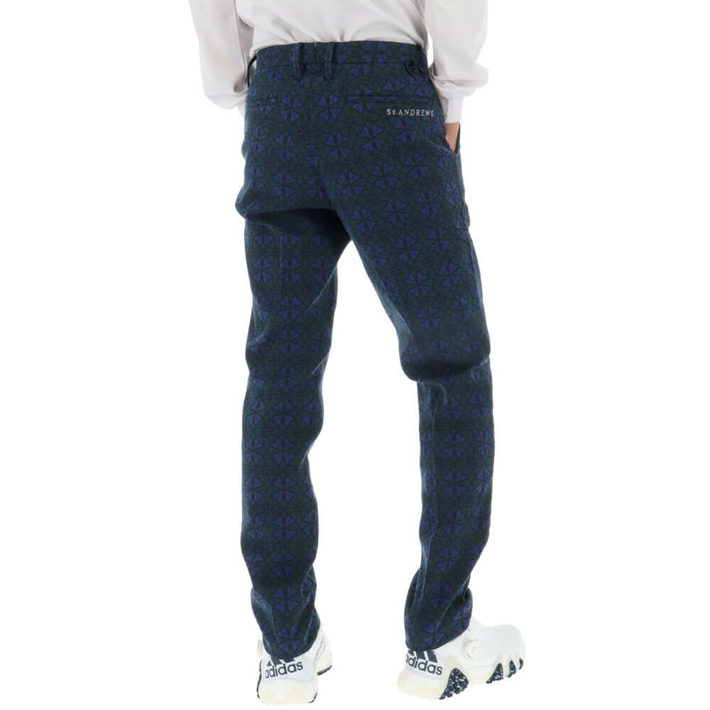 セントアンドリュース St ANDREWS　メンズ エジンバラステンドグラス ジャガード ロングパンツ 042-2231005 詳細6