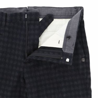 セントアンドリュース St ANDREWS　メンズ 変形千鳥 ジャガード ロングパンツ 042-2231011 詳細5
