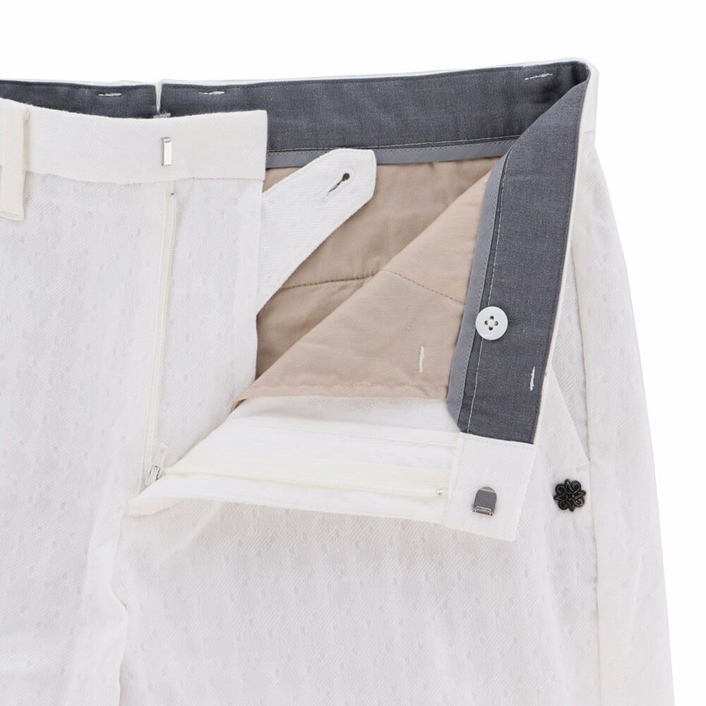 セントアンドリュース St ANDREWS　メンズ 変形千鳥 ジャガード ロングパンツ 042-2231011 詳細10