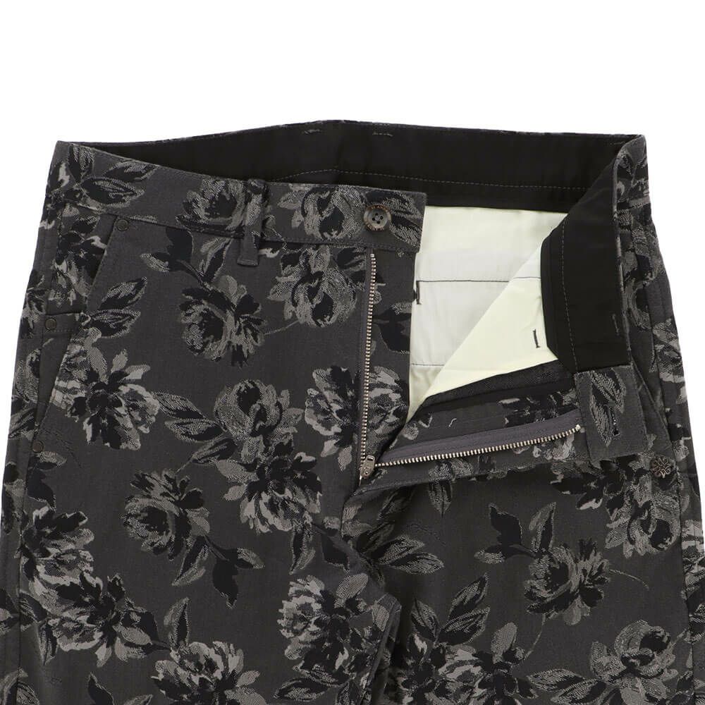 セントアンドリュース St ANDREWS　メンズ ボニースコットランド ジャガード ロングパンツ 042-2231105 グレー 詳細4