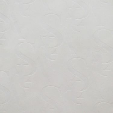 セントアンドリュース St ANDREWS　メンズ ロゴデザイン モノグラム柄 エンボスプリント 裏起毛 ボンディング ロングパンツ 042-2231155 ホワイト 詳細7