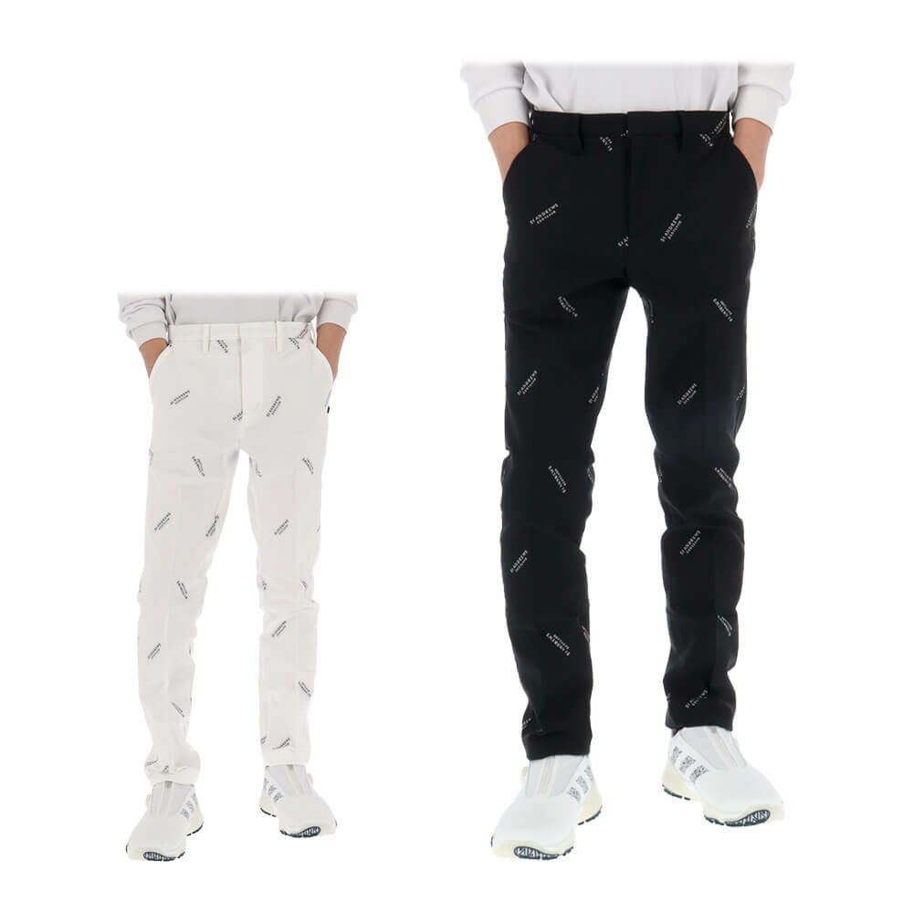 セントアンドリュース St ANDREWS　メンズ ロゴ ジャガード ロングパンツ 042-2231901