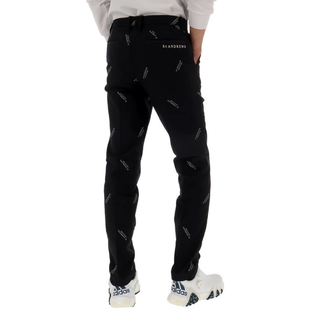 セントアンドリュース St ANDREWS　メンズ ロゴ ジャガード ロングパンツ 042-2231901 詳細3