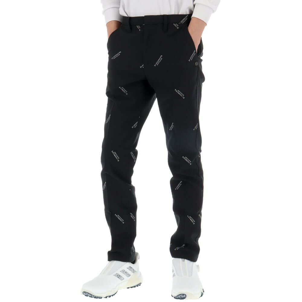 セントアンドリュース St ANDREWS　メンズ ロゴ ジャガード ロングパンツ 042-2231901 詳細4