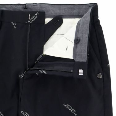 セントアンドリュース St ANDREWS　メンズ ロゴ ジャガード ロングパンツ 042-2231901 詳細5