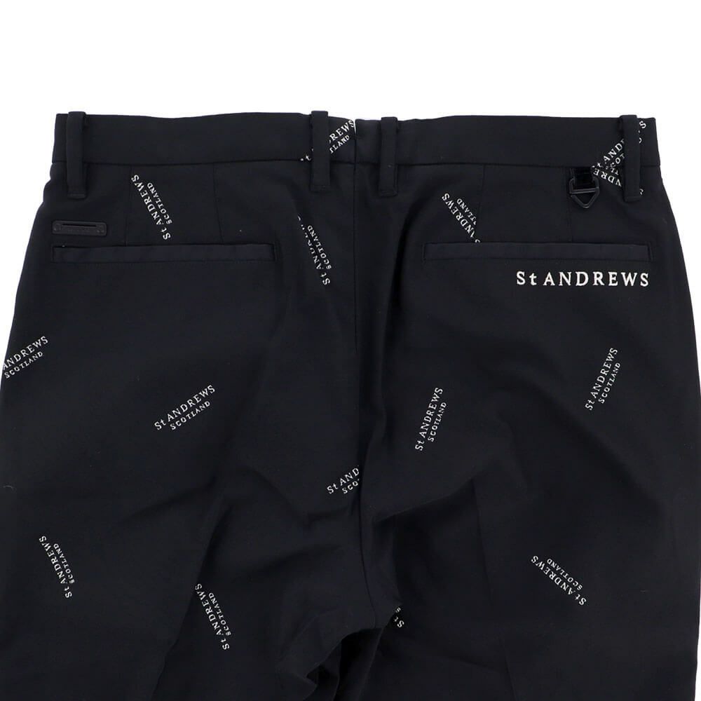 セントアンドリュース St ANDREWS　メンズ ロゴ ジャガード ロングパンツ 042-2231901 詳細7